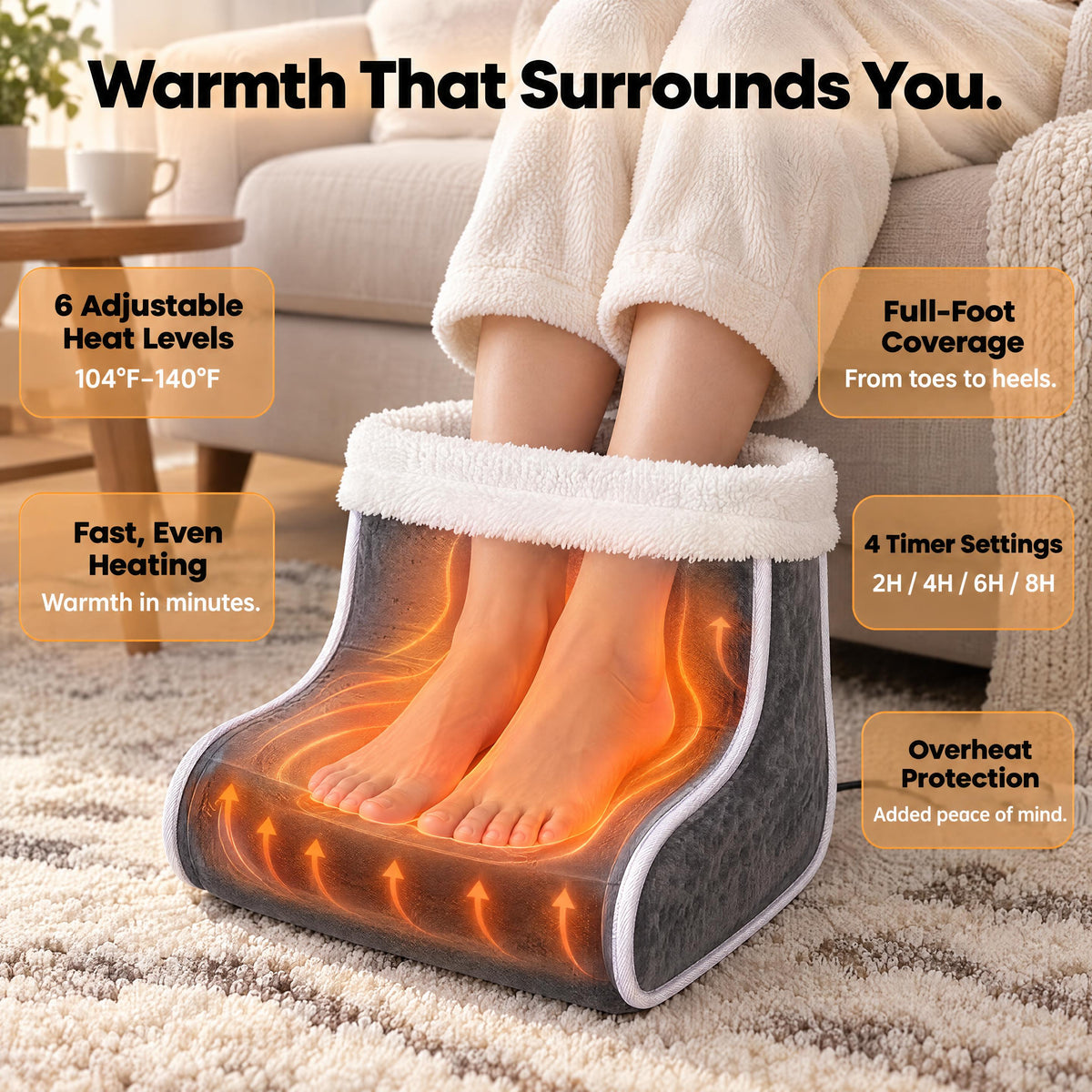 CozyPod™ - Plug In Foot Warmer